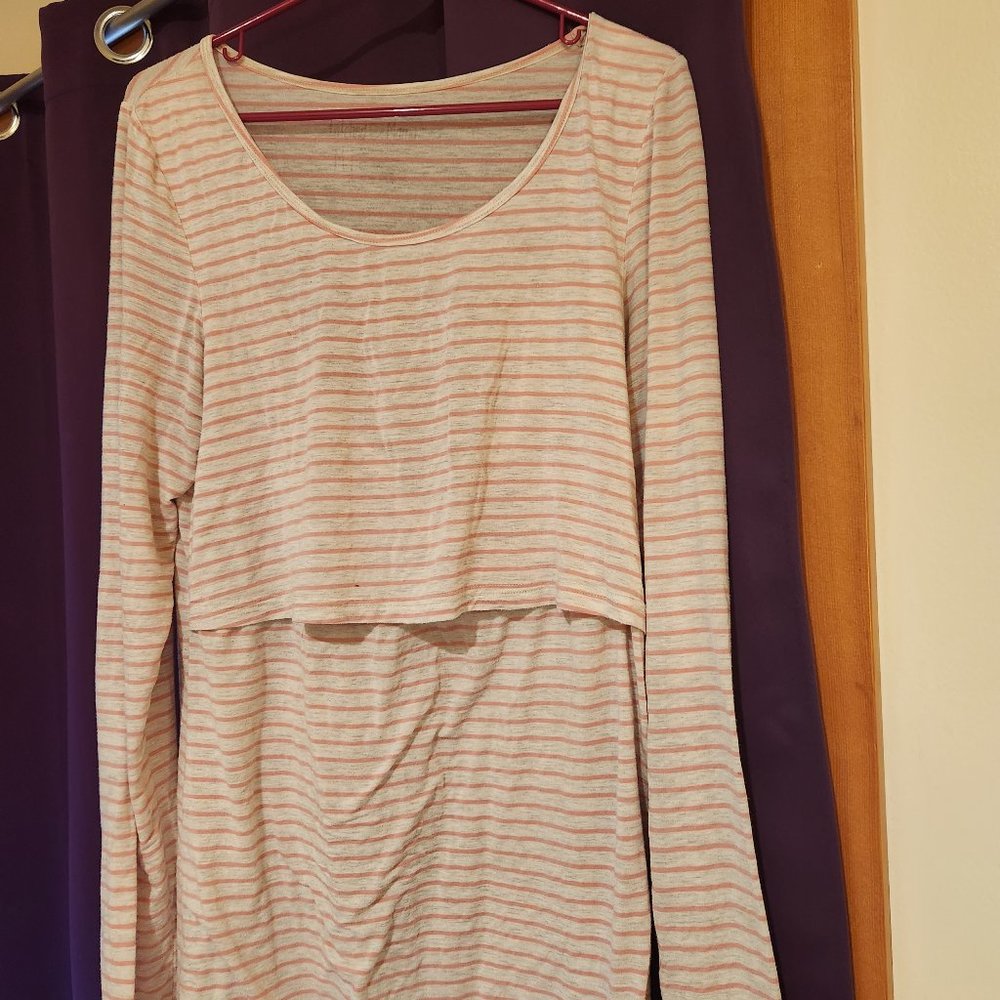 Long Sleeve Latched Mama Shirt